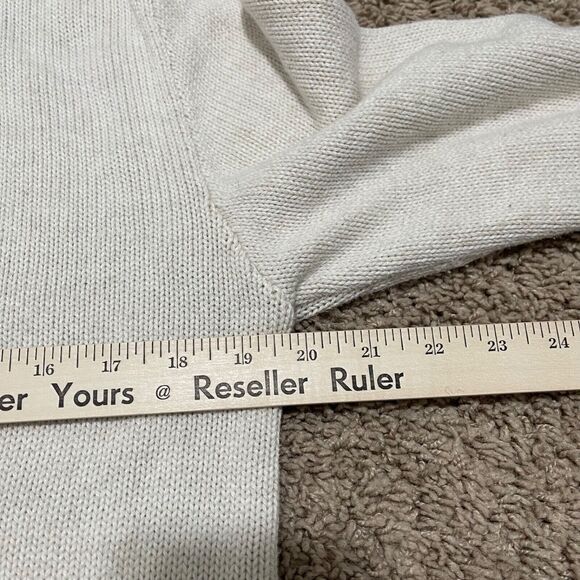 Urban Pipeline Cardigan Sweater Mens Medium Beige Button Front Western Classic - Picture 8 of 9